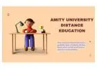 Boost Your Career Without Leaving Home: Amity University Distance Education