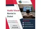 Experience the Events Seamlessly with Audio Visual Rentals