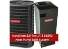 Buy Goodman 2.0 Ton 14.3 SEER2 Heat Pump Split System