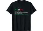 Best Funny Nonno Italian Grandfather Definition Gift T-Shirt