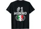 Number One Nonno! Italian Grandfather T-Shirt