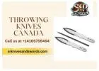 Unleash Your Inner Ninja with S&R Knives Throwing Knives Canada