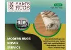Sam's Oriental Rugs can help transform your home with high-quality Modern Rugs Repair Service at Sam