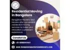 Residential Moving in Bangalore