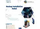 How Can You Ensure Successful Backup Installation Dubai?