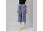 Buy Capri Pants for Women Online | Gocolors 