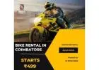 Bike Rental in Coimbatore | Two Wheelers rental in Coimbatore