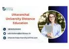 Uttaranchal University Distance Education